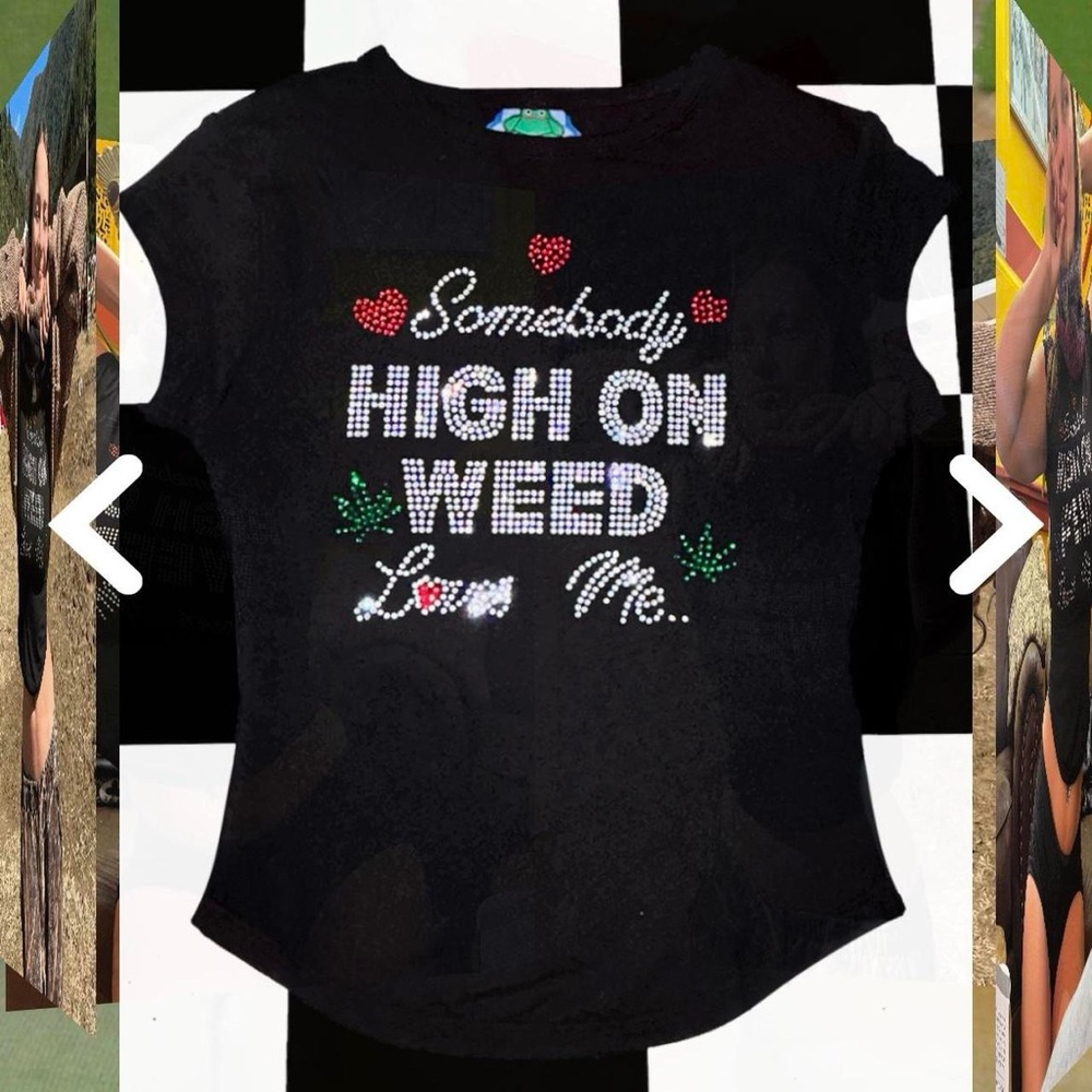 Omighty somebody high on weed loves me